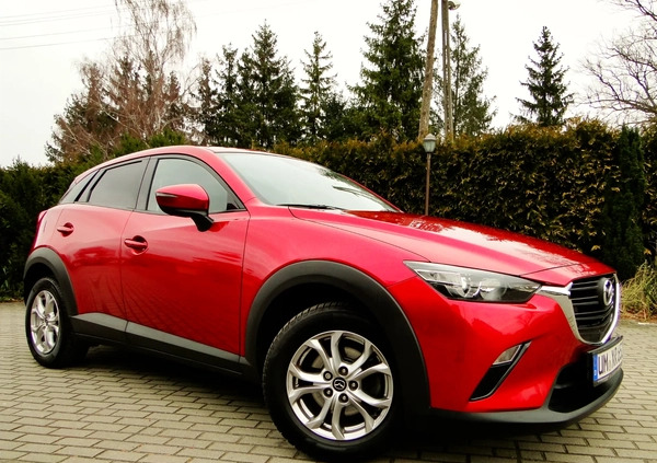 Mazda CX-3 cena 72900 przebieg: 97062, rok produkcji 2019 z Iława małe 781